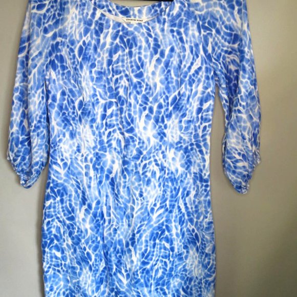 COUNTRY ROAD - tie dye style cotton blend dress - size small. - Picture 2 of 6